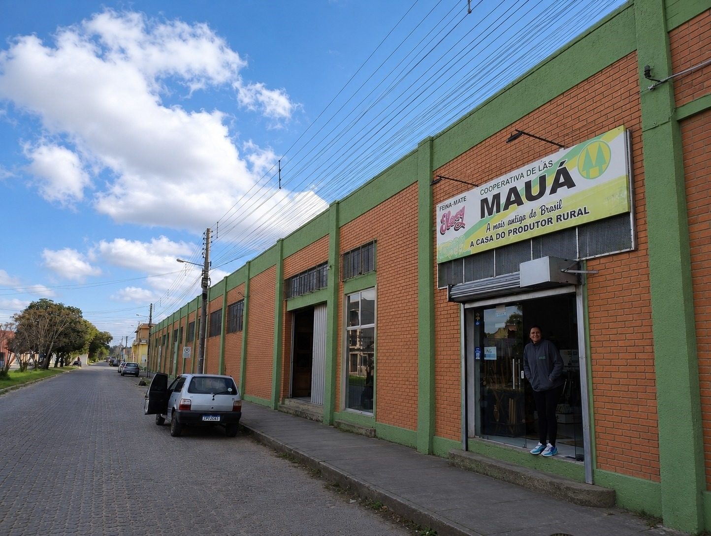 Sede da Cooperativa de Lãs Mauá em Jaguarão, RS